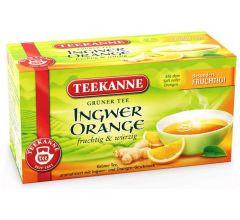 Teekanne GmbH & Co.KG Grüner Tee Ingwer&Orange
