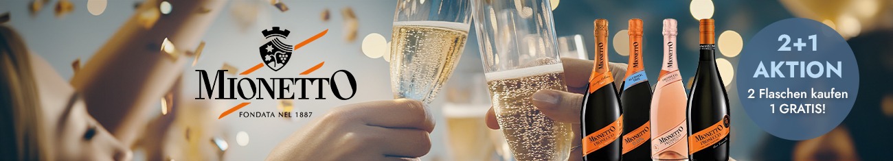 Mionetto Prosecco Aktion bei HoffmannBringts